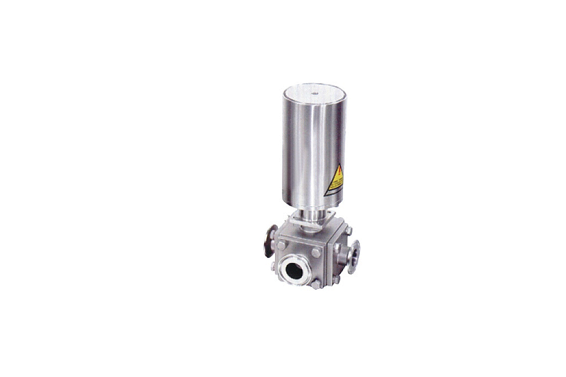 Pneumatic Three Way Ball Valve